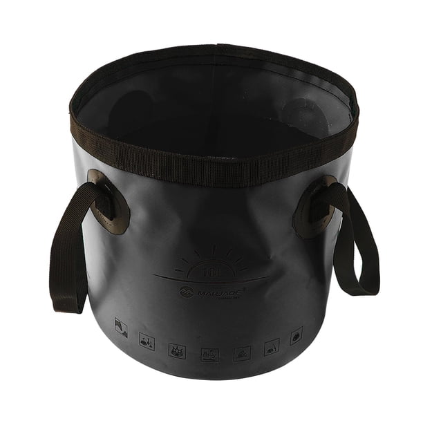 Portátil plegable del del agua d plegable para pesca que 10L Sunnimix cubo plegable