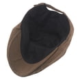 thumbnail image 5 of SikaFu Men Women Berets Vintage Octagonal Newsboy Cap Breathable Linen Artist Painter Hat Retro Ivy Flat Beret Cap Men Beret Hat, 5 of 6