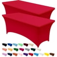 thumbnail image 1 of Mantel Utopia Kitchen 183x76x76 cm Rojo Paquete de 2 Elástico, 1 of 9
