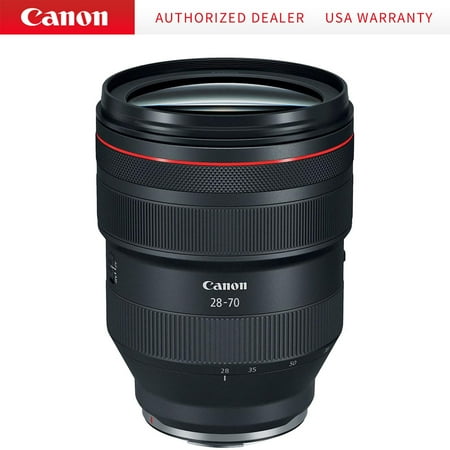 Canon - RF28-70mm F2 L USM Standard Zoom for EOS R-Series Cameras - Black