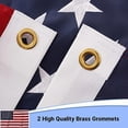 thumbnail image 2 of FLAGWIN American Flag 2x4 for Outside, US Flag 2x4 Heavy Duty Outdoor, 2x4 American Flag Outdoor with Embroidered Stars and 2 Brass Grommets, All Weather Lasting 2 x 4 USA Flag, 2 of 5