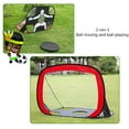 thumbnail image 4 of Pluokvzr 2-1Pop Up Kids Soccer Football Goal Target Net Frame rner Shot Practice Garden, 4 of 11
