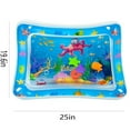 thumbnail image 2 of Harlier Water Sensory Playmat for Cats, Inflatable Tummy Time Mat Cat Toys for Bored Indoor Cats, Cat Kicker Toys Self Play Mat, Interactive Toys for Cats to Play Alone, 2 of 3