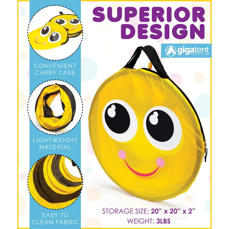 GigaTent Bumblebee Pop-Up Play Tunnel photo 8
