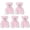 5Pcs-Pink, variant on 17.7'' Teddy Bear Small Teddy Bear Stuffed Animals