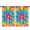 Colorful Rainbow Tie, variant on Blackout Kids Curtains,Blue White Tie Dye Mandala Pattern Childrens Insulated Curtains Set Of 2,Bedroom Essentials,Toddler Room Decor 42"x54"