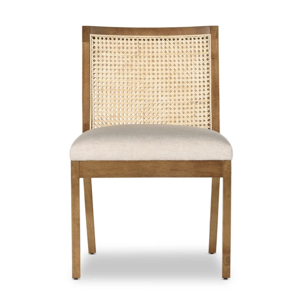 Antonia Cane Dining Chair Natural in Set of 6 - Replica