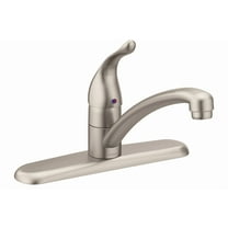 Moen 7425SRS Chateau One-Handle Low Arc Kitchen Faucet, Spot Resist Stainless