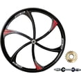 thumbnail image 2 of CDH 26" Magnesium Rear Mag Wheel ONLY Bicycle Rim 135mm Width with 22T Rotary Flywheel, 2 of 5