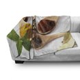 thumbnail image 3 of Spice Soft Flannel Fleece Throw Blanket, Artistically Arranged in Spoons with Cinnamon Sticks and Leaves Healthy Lifestyle, Cozy Plush for Indoor and Outdoor Use, 50" x 70", Multicolor, by Ambesonne, 3 of 6
