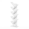 thumbnail image 2 of Furinno Tree Bookshelf 9-Tier Floor Standing Tree Bookcase, White, 2 of 6