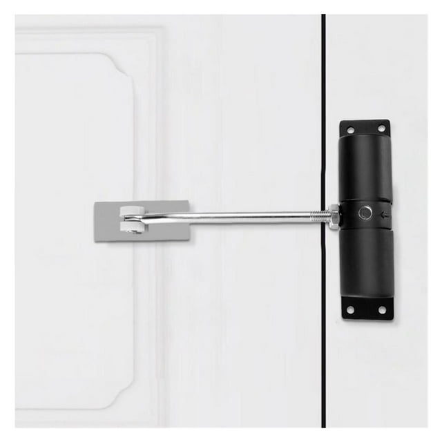 Safety Spring Door Closer Automatic Gate Lock Aluminum Alloy Closer Hins Soft Closing Hin For Garden Screen Doors Fences ,Long Lasting