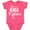Vintage Hot Pink, variant on Inktastic Breast Cancer Awareness My Gigi is a Fighter Boys or Girls Baby Bodysuit