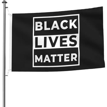 Black Lives Matters Flags 5x8 Ft Yard Flag Indoor Decoration Banner With Grommets