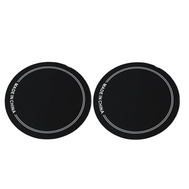 2PCS Drum Head Patches, Wear Resistants Drumhead Pad Protector with Overtone Control Bass Drum Reinforcement Patch Drumhead Mute Pad for Practice Performance Music Recording