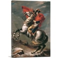 thumbnail image 1 of ARTCANVAS Napoleon Crossing the Alps Canvas Art Print by Jacques Louis David - Size: 60" x 40" (0.75" Deep) (3-Piece), 1 of 9