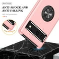 thumbnail image 6 of Case for Google Pixel 7A 2023, Light Shockproof Protective Cover with Built-in Rotating Holder Kickstand Car Magnetic Bracket Case Compatible for Google Pixel 7A 2023 (Pink), 6 of 14
