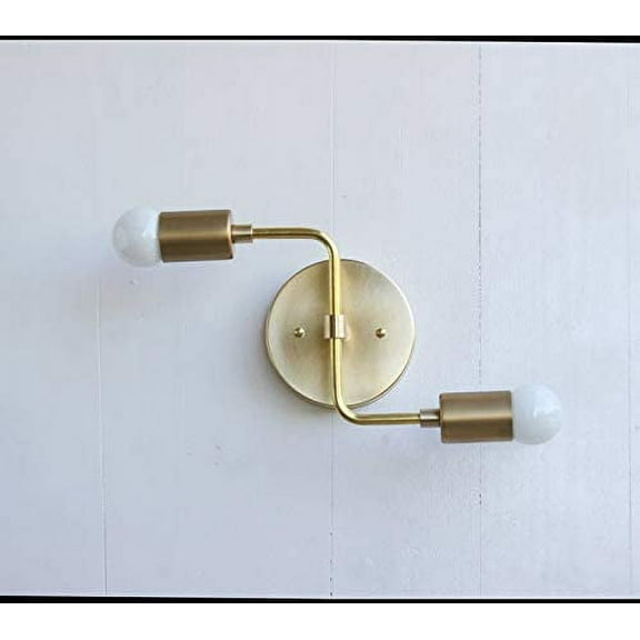 Regal Nauticaz Industrial Wall Light Fixture 2 Light Bathroom Wall Sconce Antique Bronze Dual Light Indoor Industrial Wall Light Fixture for Hallway Kitchen Restaurant