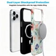 thumbnail image 3 of SKLYDDI Cute Aesthetic Floral Case for iPhone 16 Pro Max, Compatible with MagSafe, 3 of 7