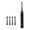 Black, variant on 2025 NEW Electric Toothbrush With 4 Brush Heads 6 Cleaning Modes IPX7 Water Proofing Two-minute Timer Setting Electric Toothbrush-Newly