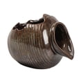 thumbnail image 4 of Fuente de cerámica circulante de 4 x 3,7 x 3,5 pulgadas, tanque de agua abierto, accesorio decorativo para interiores y exteriores, adorno de agua corriente Estilo C, 4 of 8