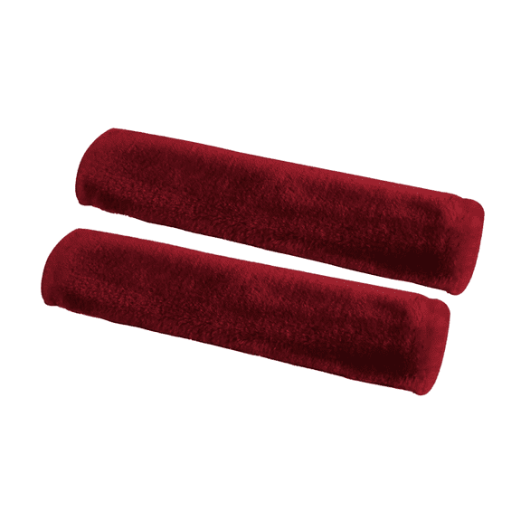 2Pack Soft Faux Sheepskin Shoulder Pad Car Seat Belt Pads Cover Seat Belt Shoulder Strap Covers Shoulder Pad for Car & Bag More Comfortable Driving