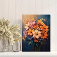 thumbnail image 2 of Qisvanset 12x16 Inch Retro Flower Psalm Canvas Wall Art, Colorful Scripture Art Gift for Household Interior, 2 of 8