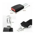thumbnail image 2 of Apuakthei 2x Adjustable Car Safety Seat Belt Extension Buckle Lock Clip, 2 of 5