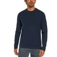 thumbnail image 4 of Banana Republic Men's Double Knit Crew Sweater | Brown, Medium, 4 of 6