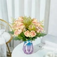 thumbnail image 7 of Inerposs Artificial Roses, Home Decor Flowers, Wedding Venue Decoration, Indoor Floral Arrangement, Mom's Day Party Centerpiece, 7 of 7