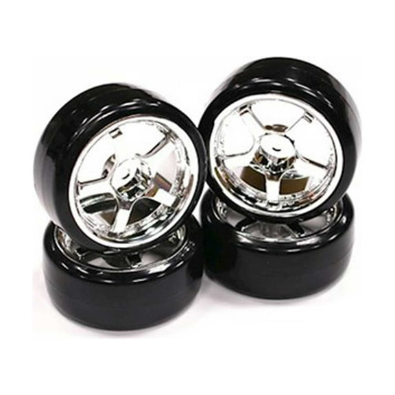 Integy Type1 Complete Wheel/Tire Set4 Drift INTC23238 RC Tire