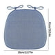 thumbnail image 2 of 2 almohadillas para silla, cojín de esponja de lino transpirable para el hogar, cojín para silla de comedor, cojín para comedor, 2 of 2
