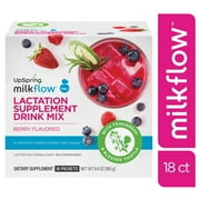 Upspring Milkflow Breastfeeding Supplement with Electrolytes, Berry Flavor, 16 Ct