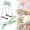B, variant on Hot Plate Grippers, Non-Slip Silicone Heat Insulation Clips for Microwave, Oven, Air Fryer, and Steamer Pots – Multi-Function Anti-Scald Bowl Clip (green),hot plate gripper,hot plate gripper tongs