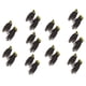 thumbnail image 3 of 13 Guantes de Trabajo de Seguridad de Calibre, Pamoss Tejidos, Recubiertos de Pu, Resistentes Al Desgaste, Dedos Flexibles, 10 Pares, Negro, Nylon, General de Para Uso, 3 of 7