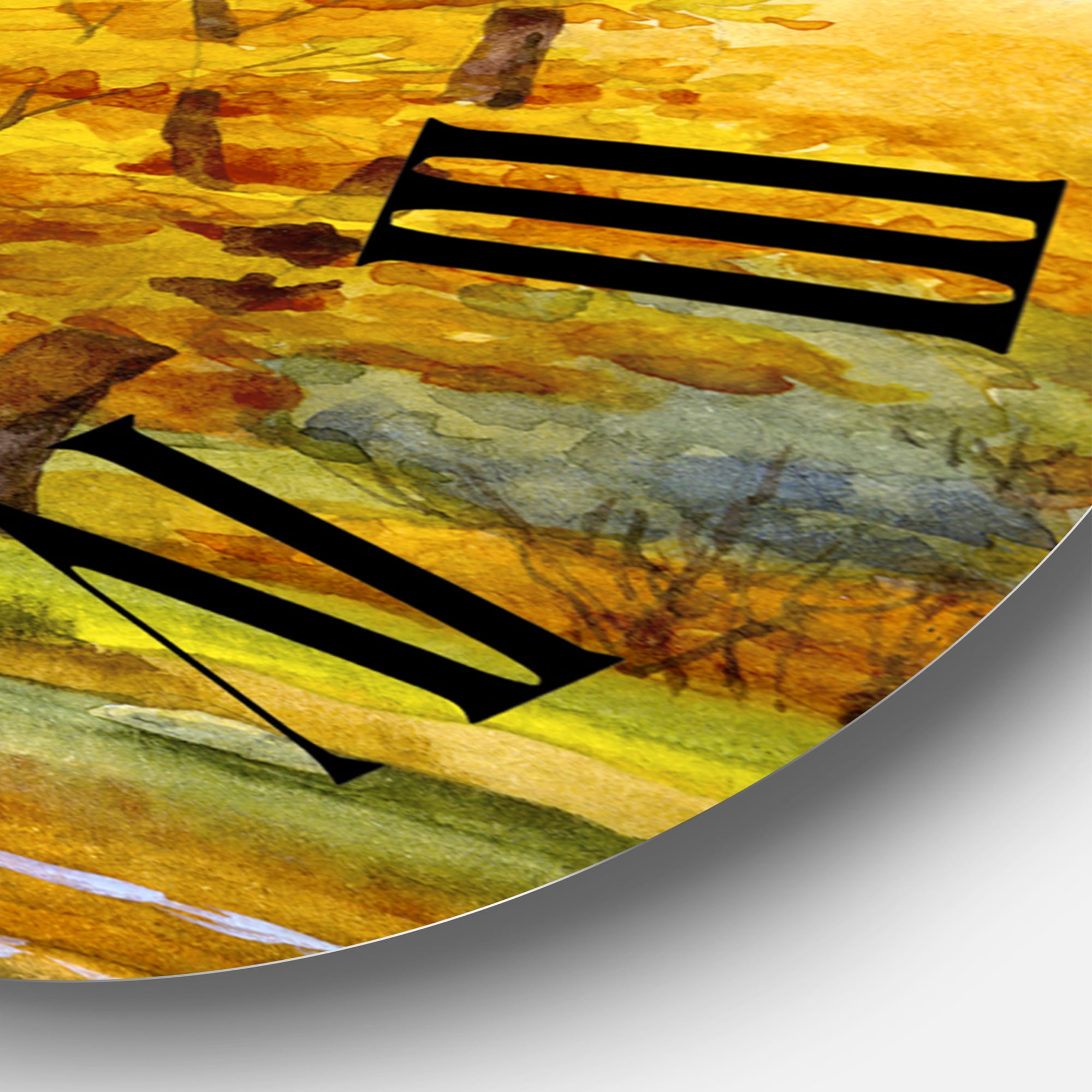 Designart 1 in Wall Clock