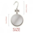 thumbnail image 2 of Constellation Fate Birthday Celebration Aries Bow Earrings Drop Stud Pierced Hook, 2 of 3