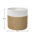 thumbnail image 1 of Maceta grande de cuerda de algodón, cesta para plantas en maceta, cesta para almacenar plantas verdes, cesta para flores, cesta para guardar muebles, cesta para ropa sucia, cesta para bocadillos,, 1 of 6