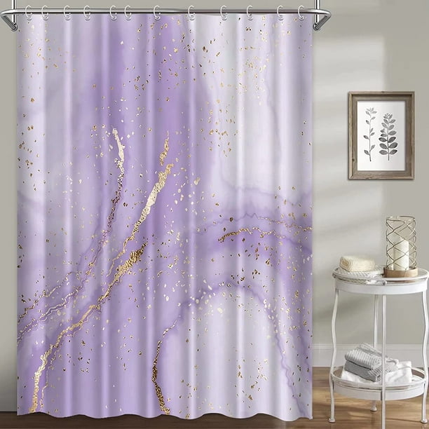 Lilac cheap shower curtain
