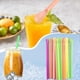 thumbnail image 4 of 100pcs Straws, Spoon Scoop Straws For Smoothies Slushies Ice Cones Snow Cones Juice Milkshakes-hy, 4 of 5