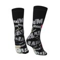 thumbnail image 4 of Invader Zim Animation Adult Socks Breathable Cozy Soft Crew Socks Novelty Casual Calf Stockings For Men Women, 4 of 8