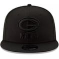 thumbnail image 2 of Gorra Snapback New Era NFL 9FIFTY Black On Black Green Bay Packers, 2 of 5