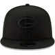 thumbnail image 2 of Gorra Snapback New Era NFL 9FIFTY Black On Black Green Bay Packers, 2 of 5