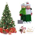 thumbnail image 2 of De Árbol De Navidad Portátil Familia Diy Nombre Sonriente Santa Claus Adornos Colgantes Para Colgar En Ramas De Árboles Ventanas 2021 Colgante Methold HA044555-03, 2 of 6