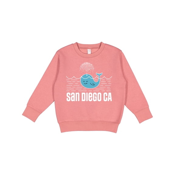 Inktastic San Diego California Whale Toddler Sweatshirt