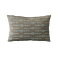 thumbnail image 5 of Plutus Brands Blue Needle Stripe Luxury Throw Pillow-Size:24" x 24", 5 of 9