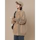thumbnail image 4 of Suéteres geométricos para mujer, estilo retro americano, holgados, sencillos, elegantes, para colegialas, para uso diario, con contraste de color, vitalidad, para entrenar y chic., 4 of 6
