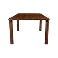 thumbnail image 3 of Pemberly Row Solid Acacia Wood 80" Rectangle Dining Table in Walnut, 3 of 5