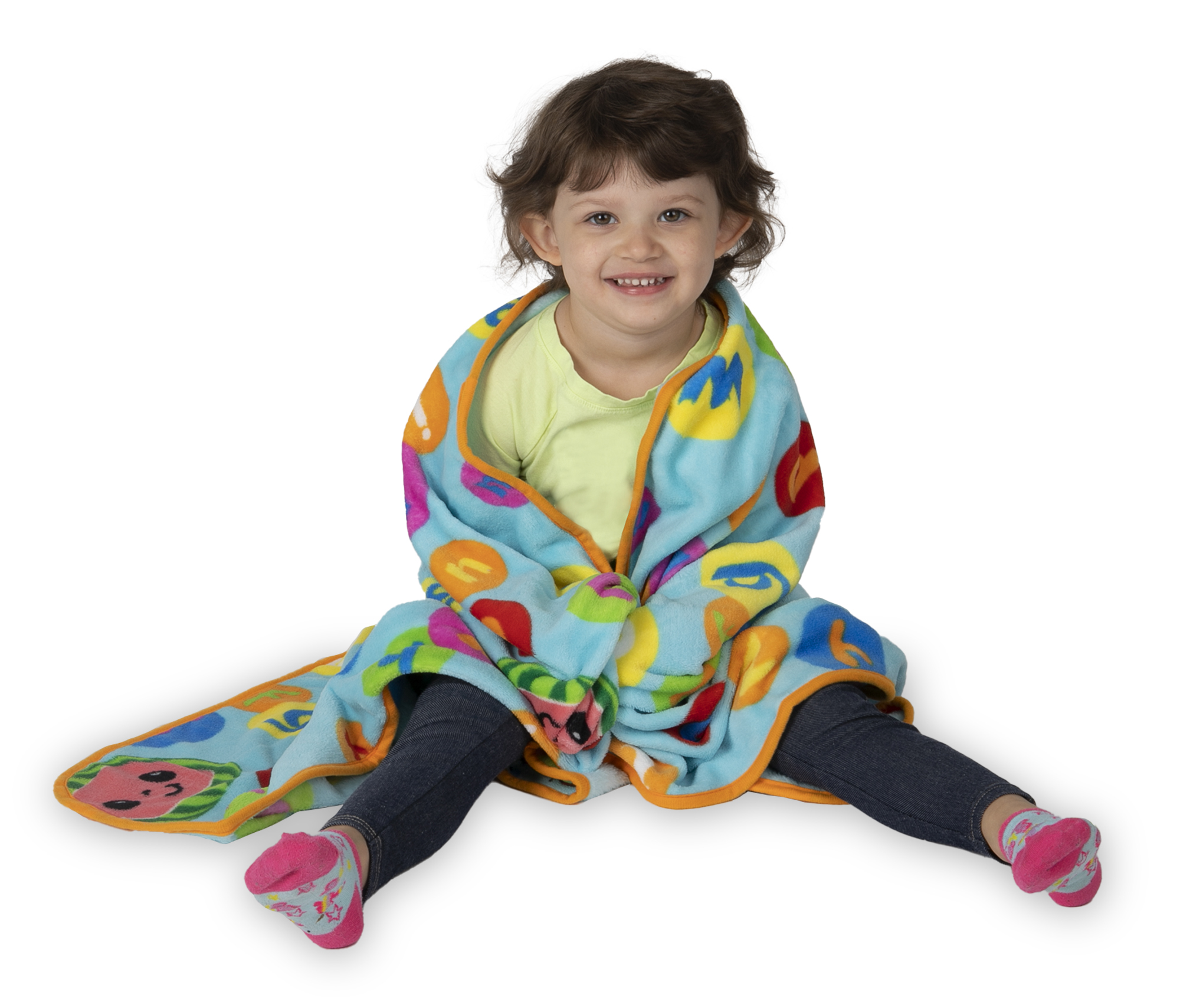 CoComelon Coral Plush Toddler Blanket, 40" x 50", Blue photo 8