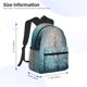 thumbnail image 2 of Balery Winter Rabbit Mochila para Mujeres y Hombres, Mochila Ligera Casual para Viajes, Mochila Clásica Básica para la Universidad, 2 of 4
